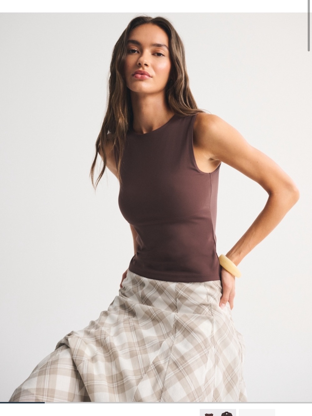 BUNDLE- Abercrombie Bra-free Seamless High Neck Tank